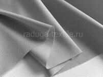 Смесовая плащевая ткань с хлопком. Цвет: светло серый.