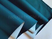 МЕМБРАННАЯ ТКАНЬ 5К/5К ЦВЕТ: петроль. СКИДКА 20%. Отрез  0.57м