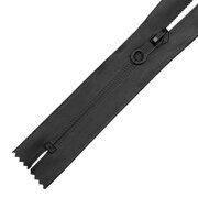 Водонепроницаемая молния,№7, спираль, не разъемная, 18см, черный