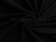 Флис "Черный " 230гр/м. СКИДКА 15%. Отрез 1.18м. Двусторонний, антипиллинг.