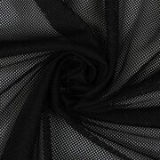 СЕТКА ПОДКЛАДОЧНАЯ. Цвет Черный. СКИДКА 15%. Отрез  0.49м