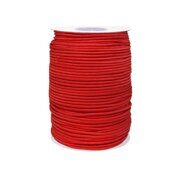 Резинка шляпная, круглая, 3мм, красный