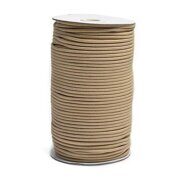 Резинка шляпная, круглая, 3мм, бежевый.